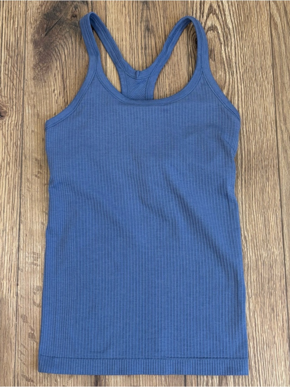 Lululemon Ebb To Street Racerback Tank Top In Oasis Blue Size 4